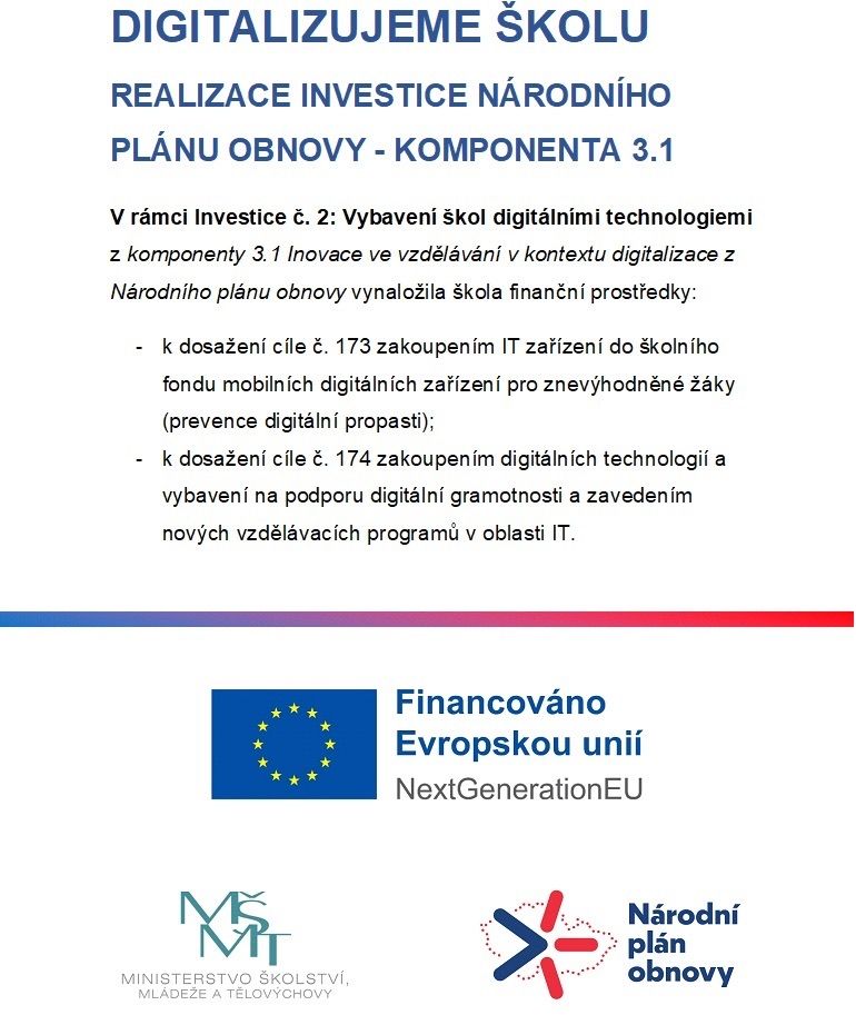 Digitalizujeme školu
